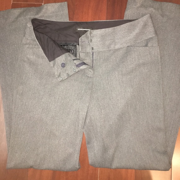 EXPRESS Design Studio Editor Pants Dark Gray - Picture 2 of 6